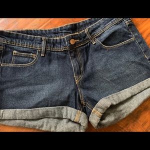 H&M Blue Demin Shorts